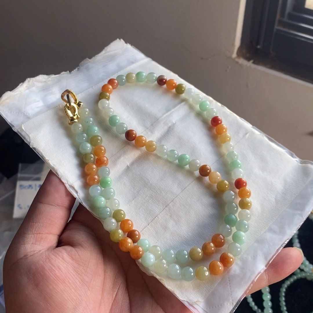 定制翡翠未镶嵌54 缅甸翡翠A货卡7.1