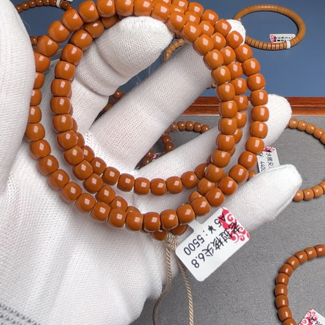 手串橄榄核6.8核尖A5