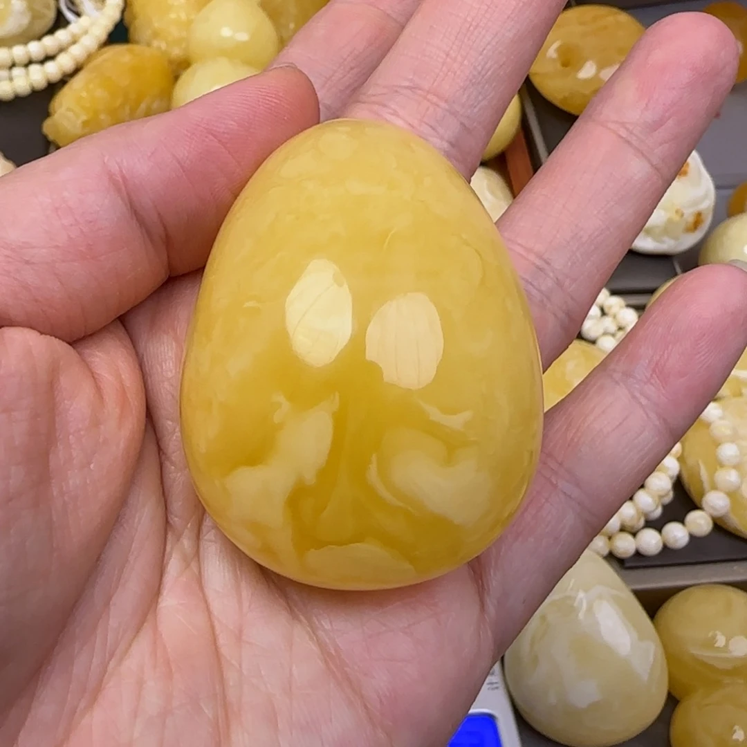 蜜蜡颈饰未镶嵌天然蜜蜡