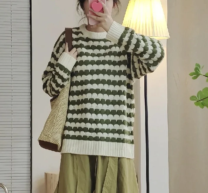 1月14日（321-380）秋冬百搭女士绵羊毛针织套头羊毛开衫0112