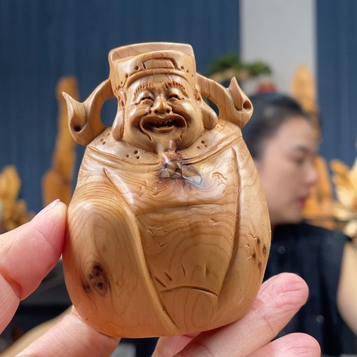 柏木（崖柏）手把件