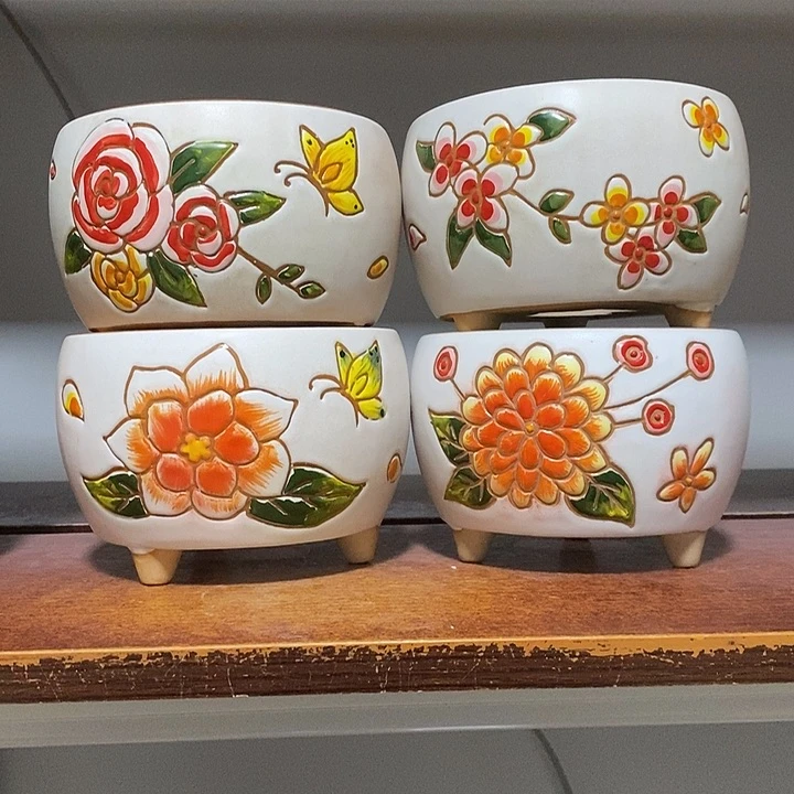 韩式多肉植物花盆