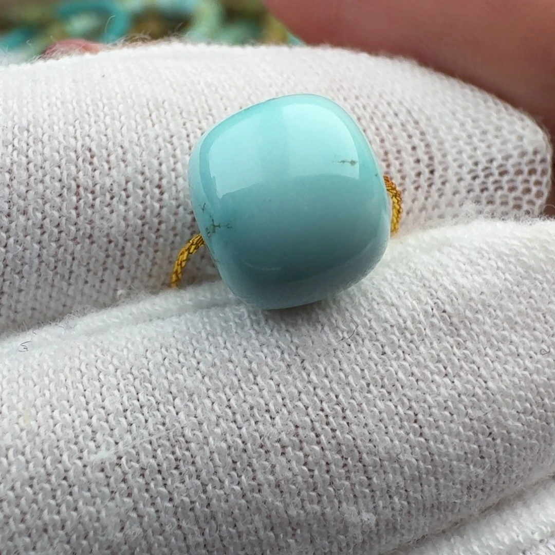 绿松石珠宝奇石未镶嵌鲨**椒