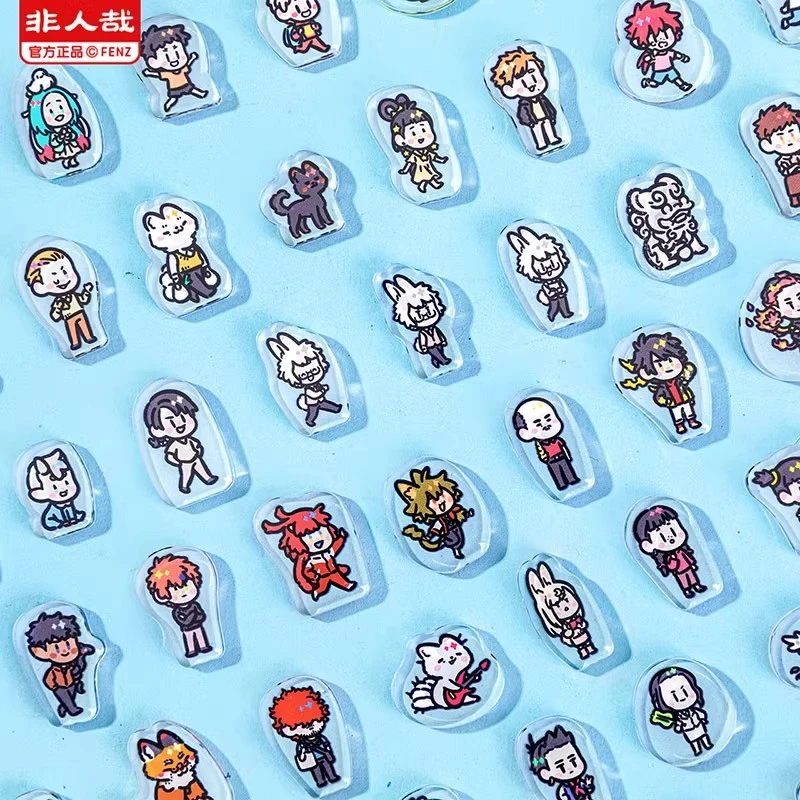 分子正品非人哉请你吃糖系列亚克力摇摇乐盲盒