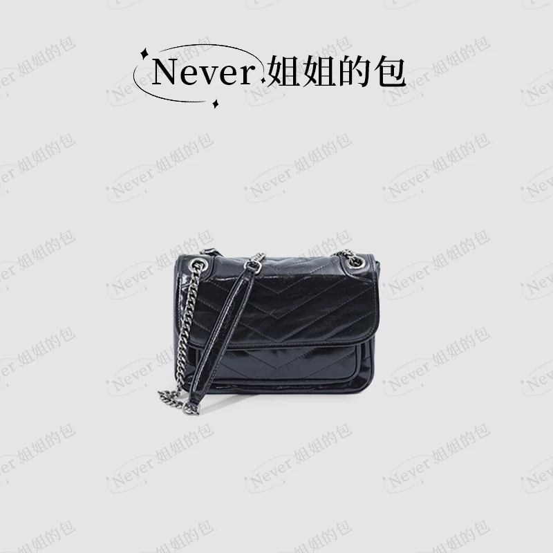 【23cm 杨树林斜挎包 】F5 头层牛皮 高级定制百搭休闲杨树林斜挎包