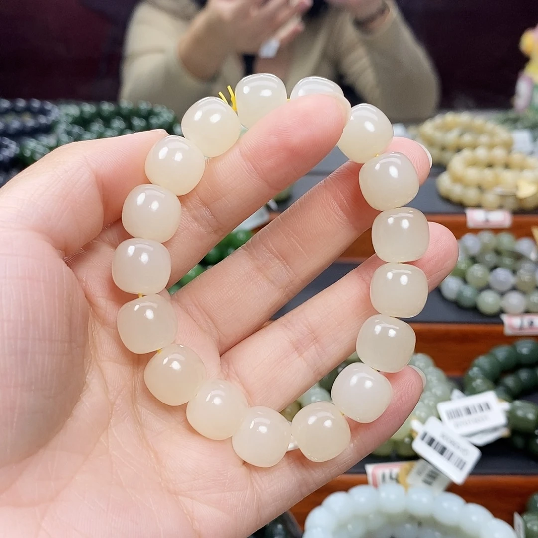 和田玉手链未镶嵌