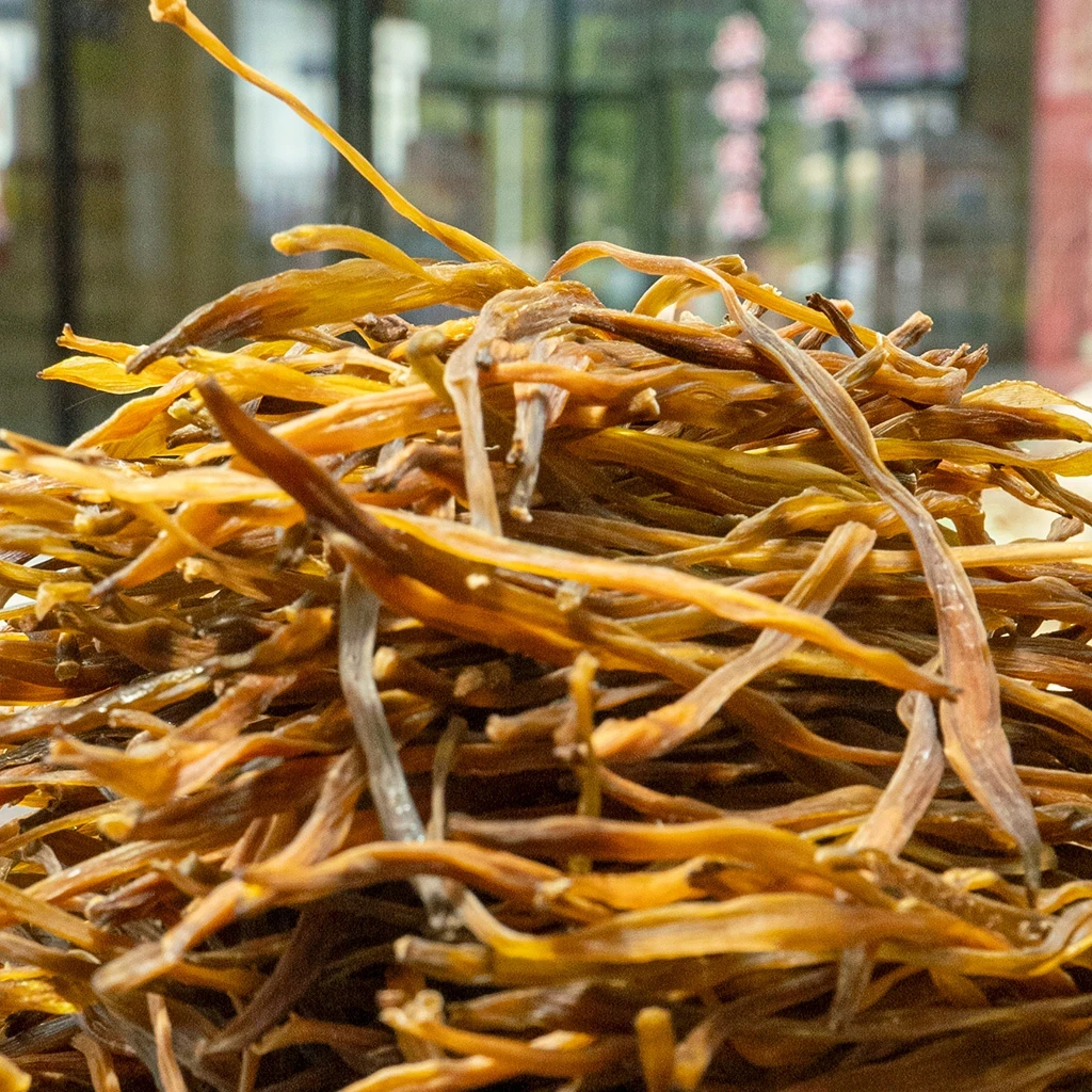 【秦巴百草】村书记助农 秦岭农家自晒干黄花菜250g