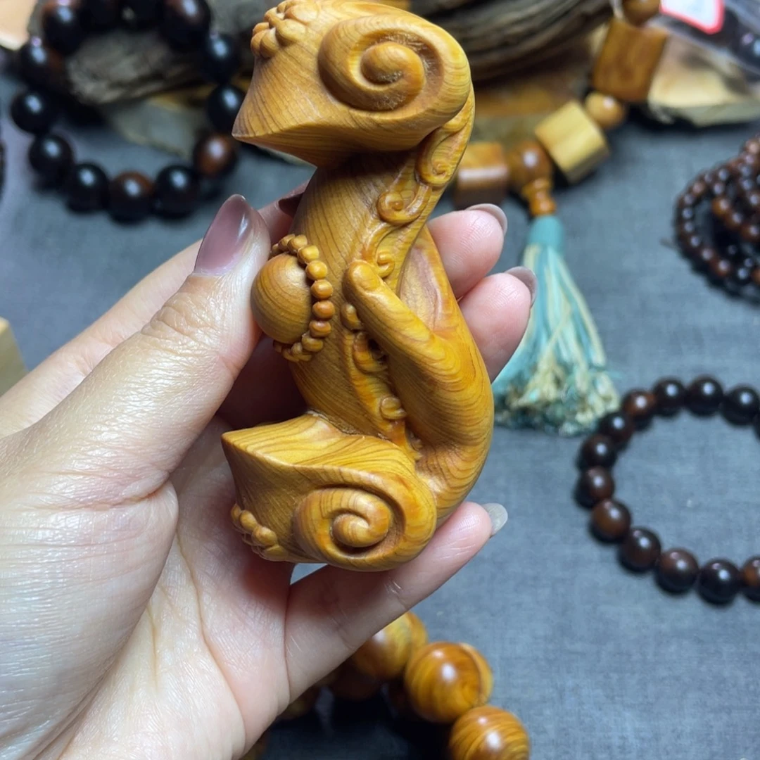 柏木（崖柏）手握如意