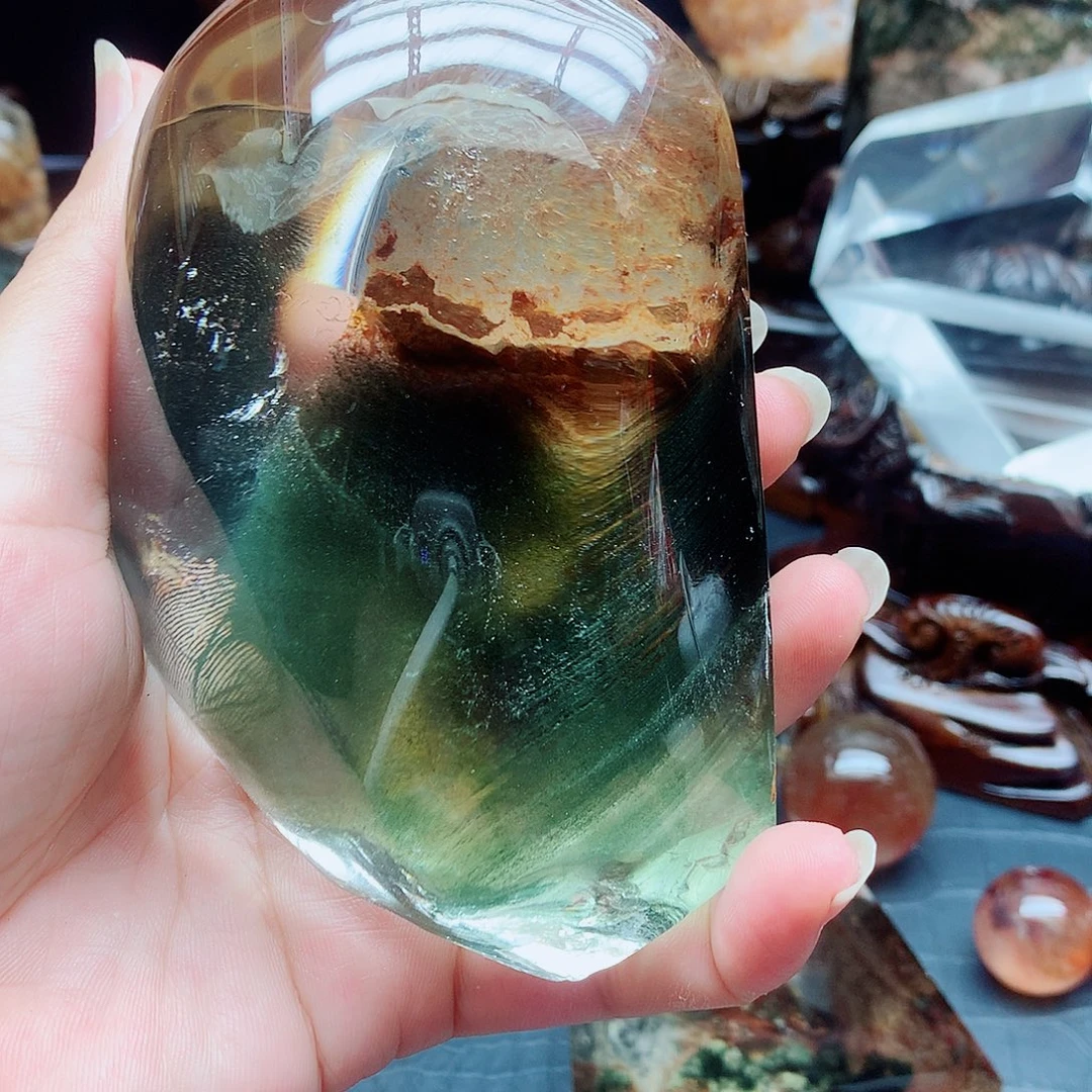 水晶珠宝半成品未镶嵌