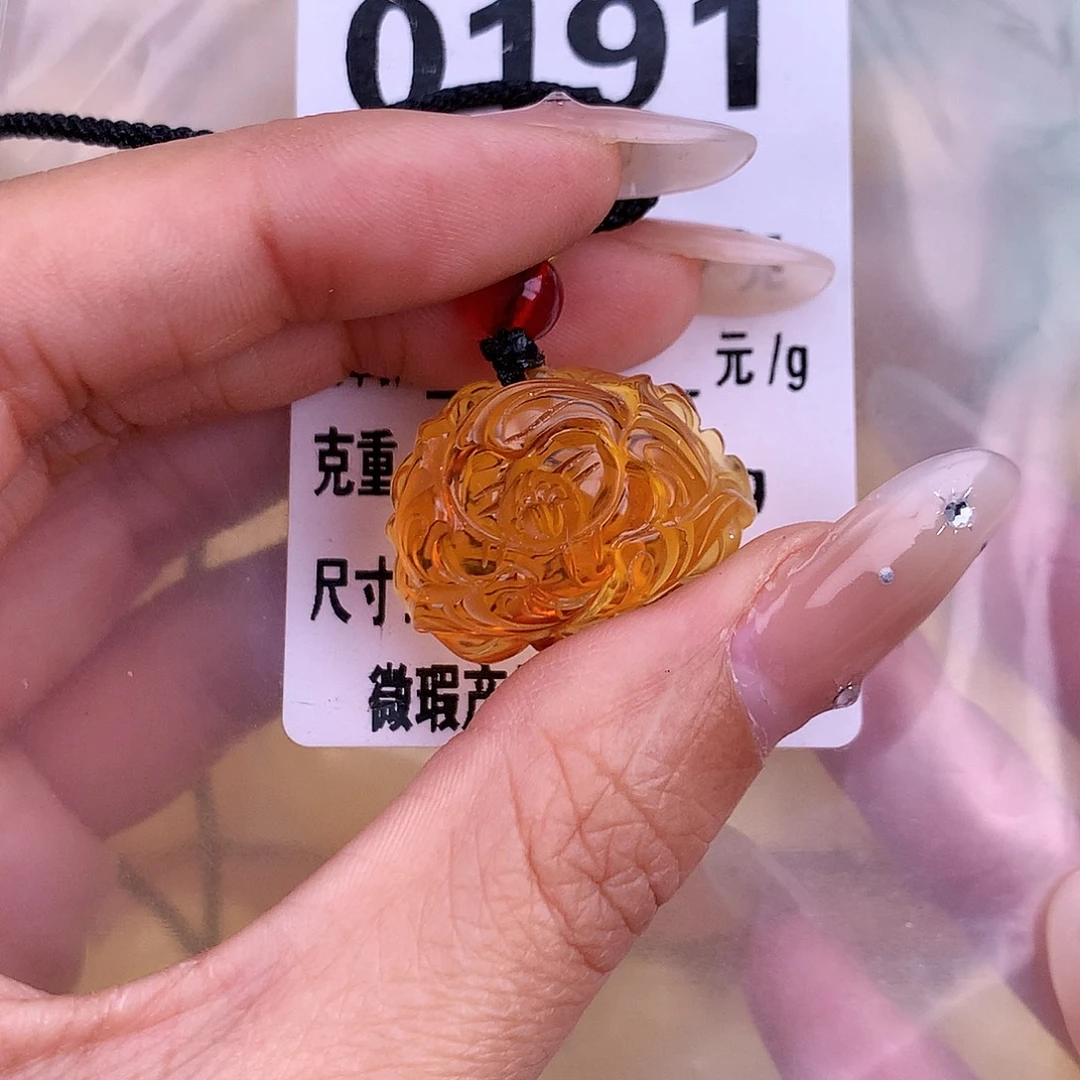 琥珀未镶嵌珠宝奇石25 19