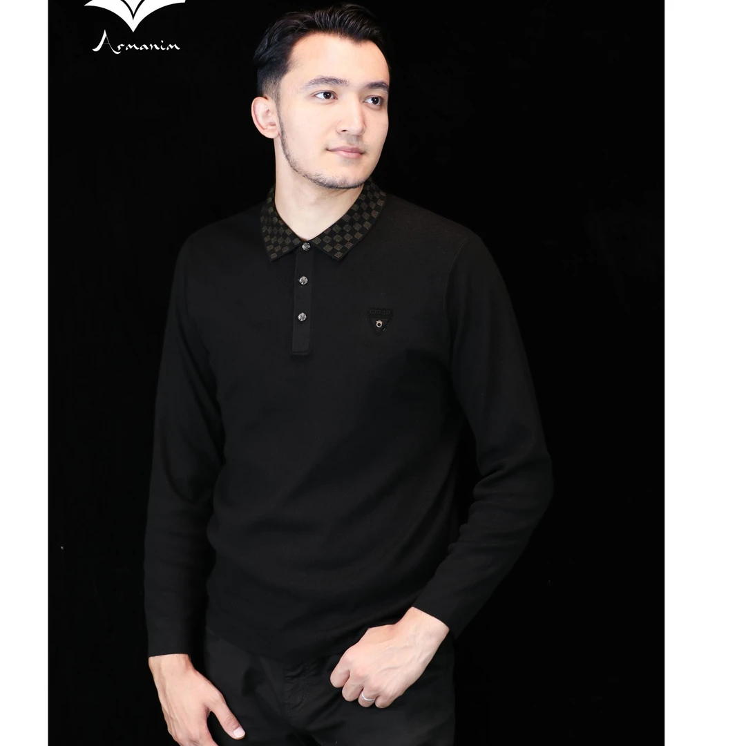 五种颜色男士衬衫长袖针织时尚秋冬