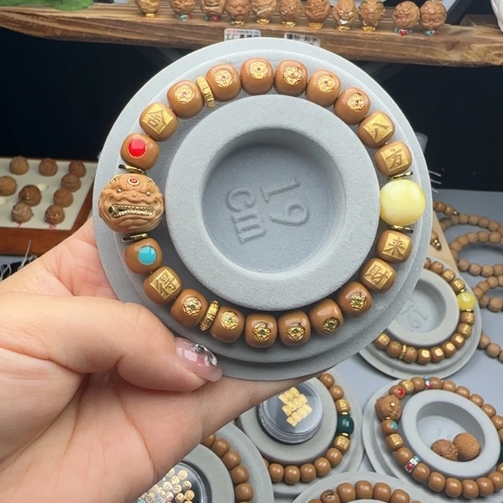 猴头核桃吊坠吕**烧全品老型猴头手串私人订制满贯