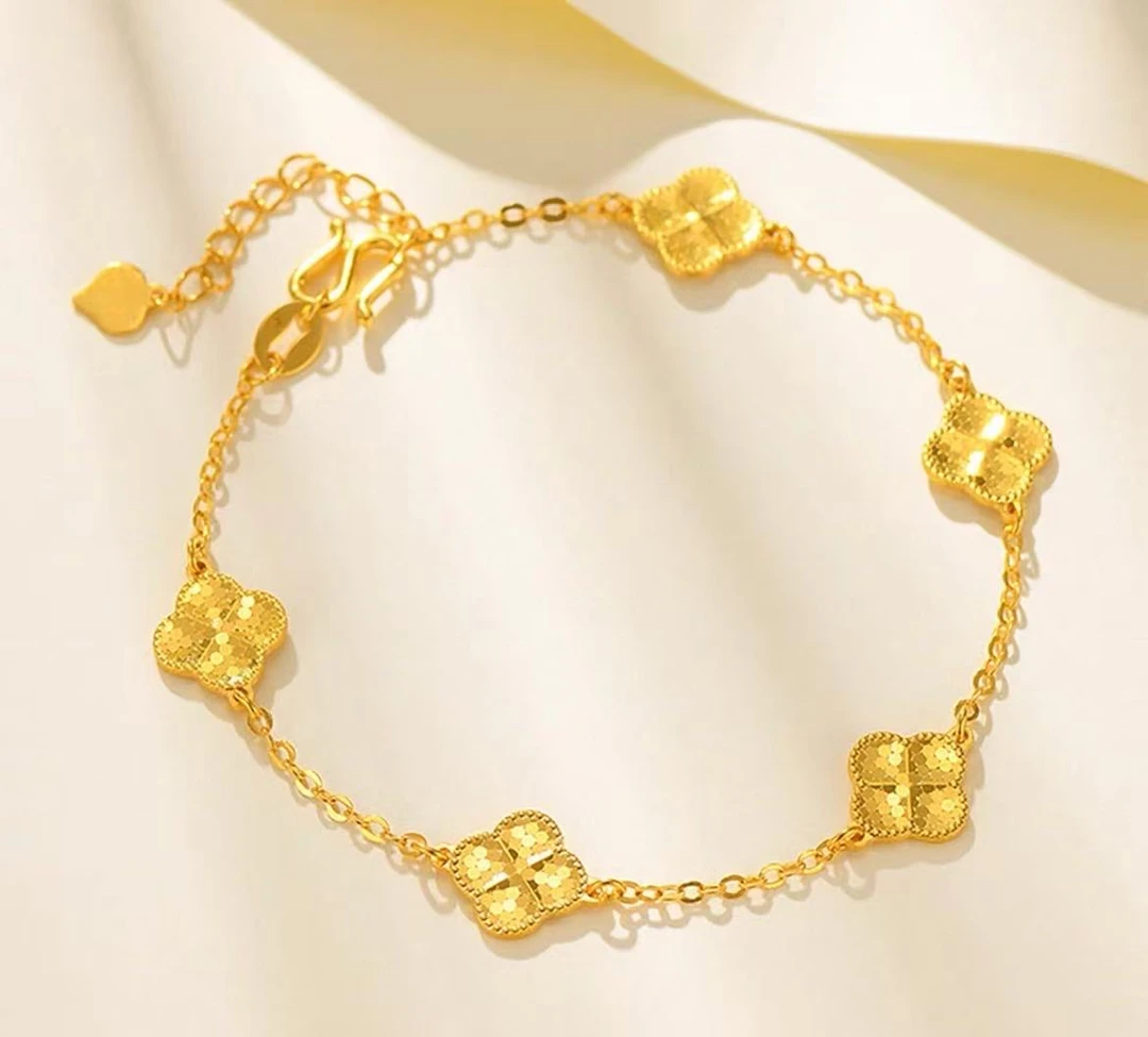 足银手链 足银999五花碎冰冰手链12mm