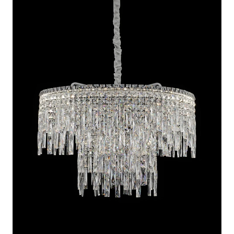 【一帘幽梦】极简轻奢水晶吊灯客厅灯现代简约大气奢华高档别墅灯具