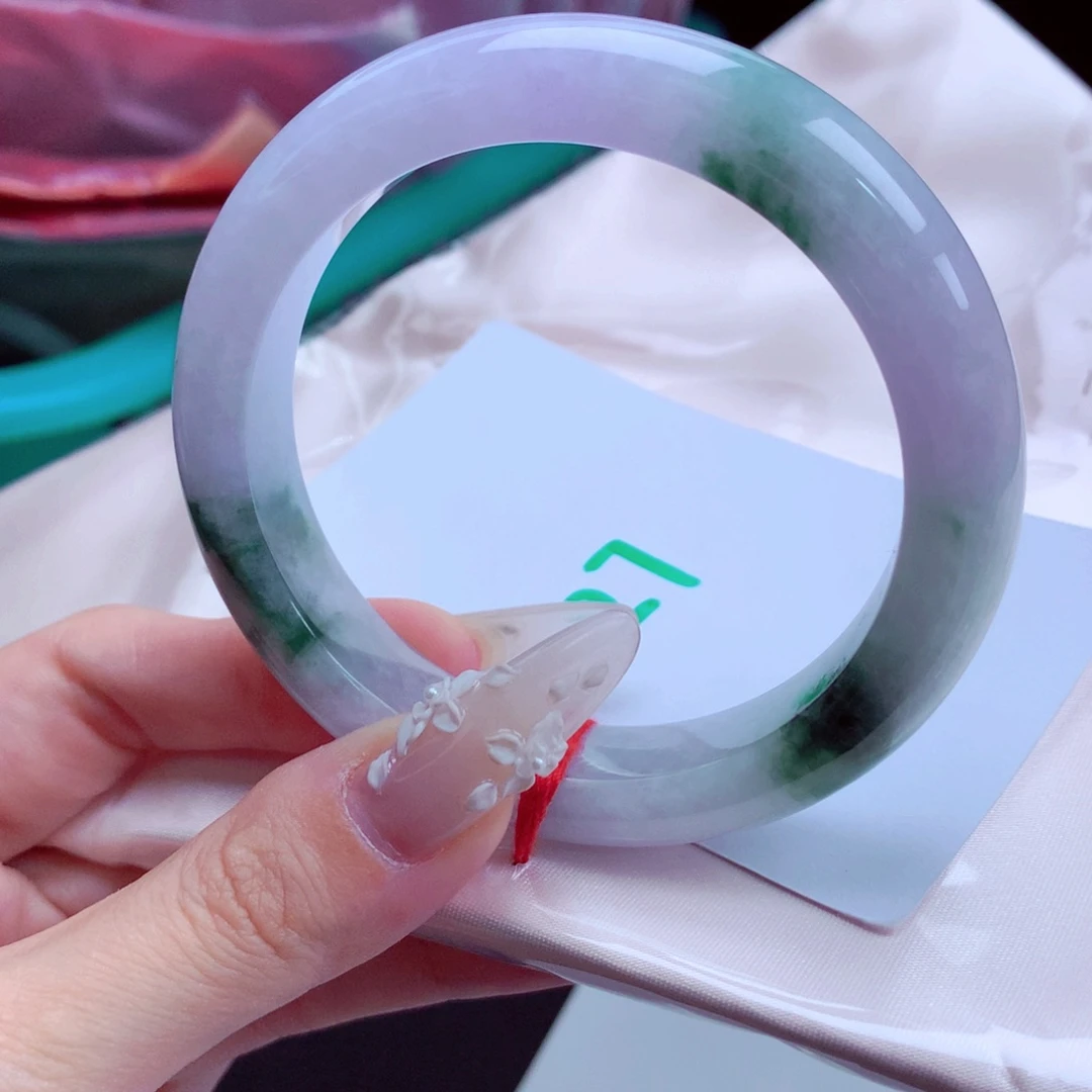 未镶嵌手镯翡翠天然缅甸翡翠A货手镯 27号