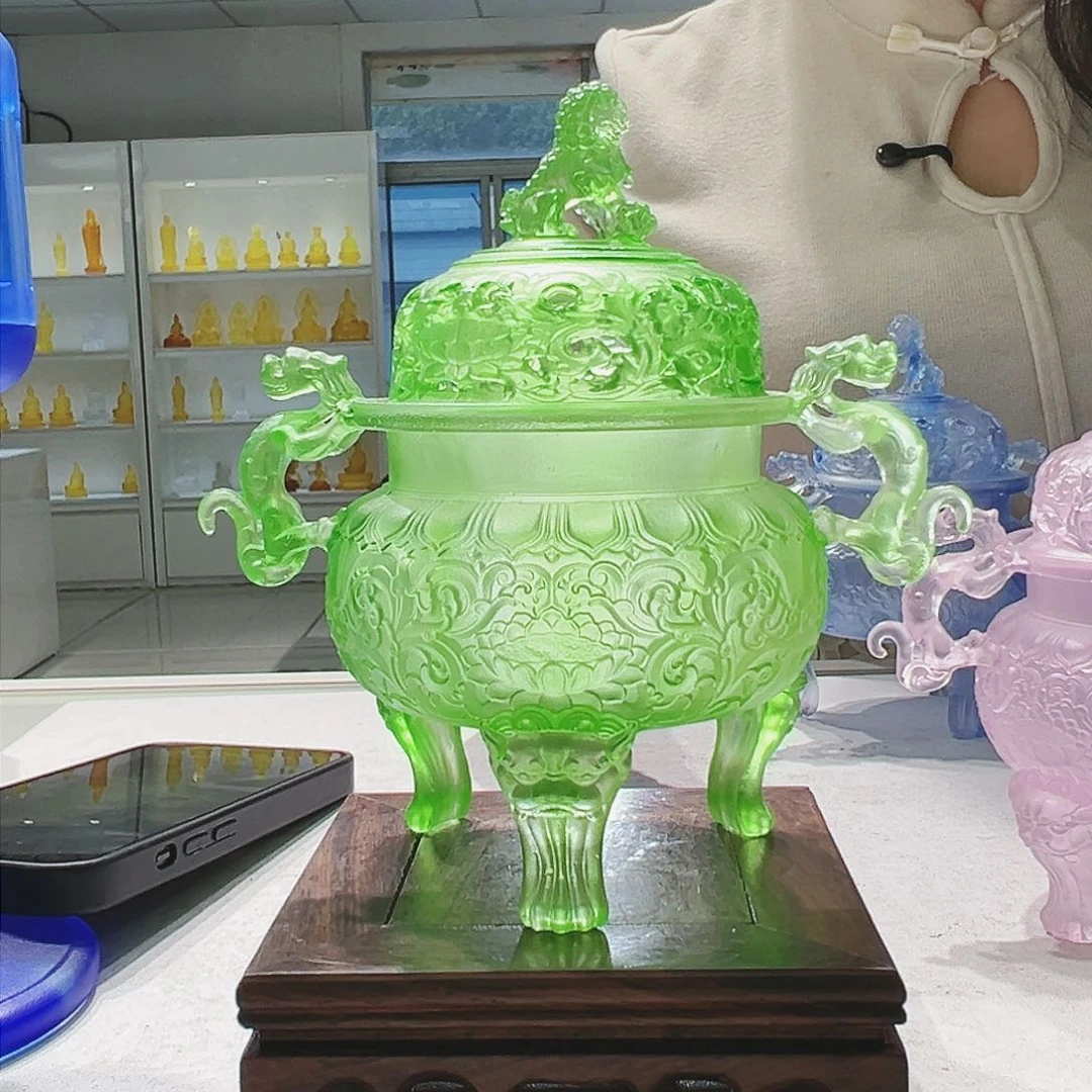 【闪购商品】手工艺品琉璃帝王香炉