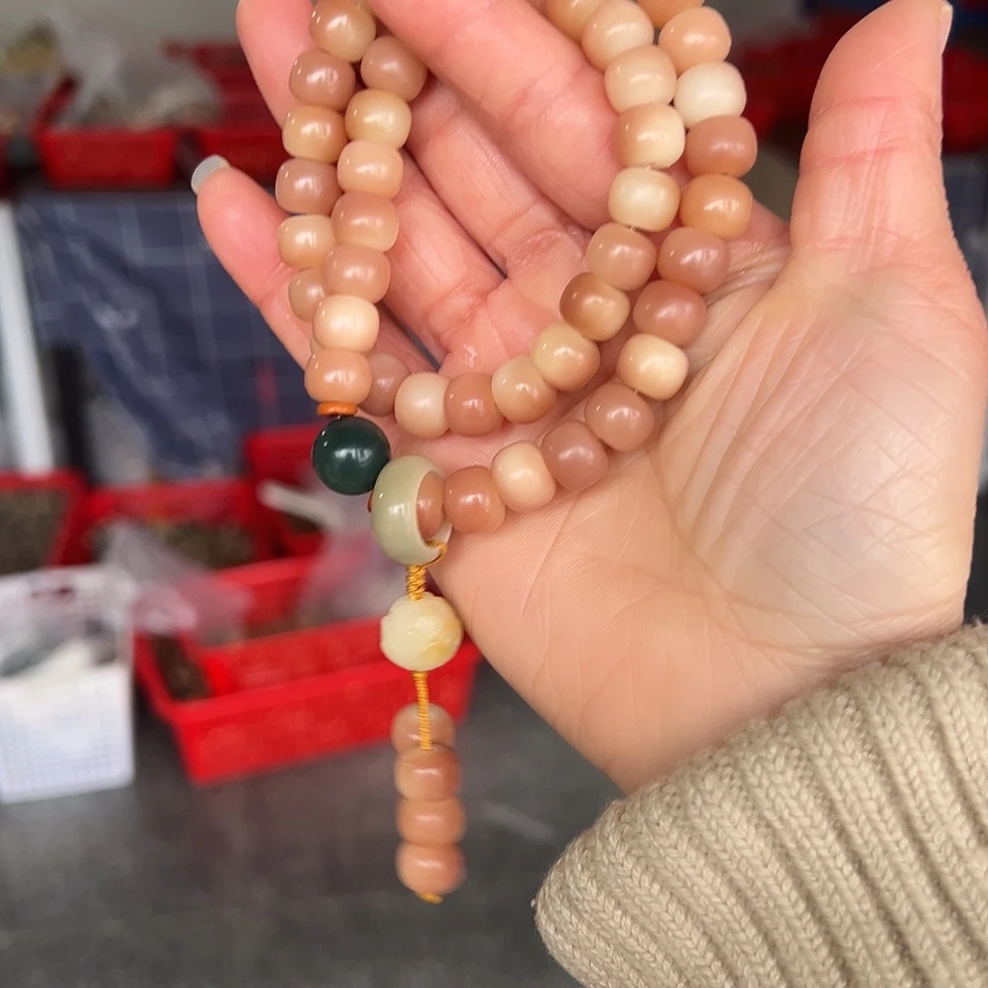 吊坠白玉菩提8×10