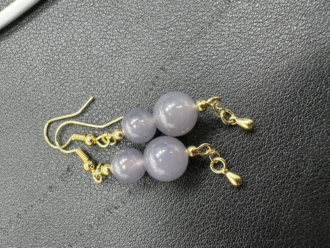 A266 高端烟紫耳饰