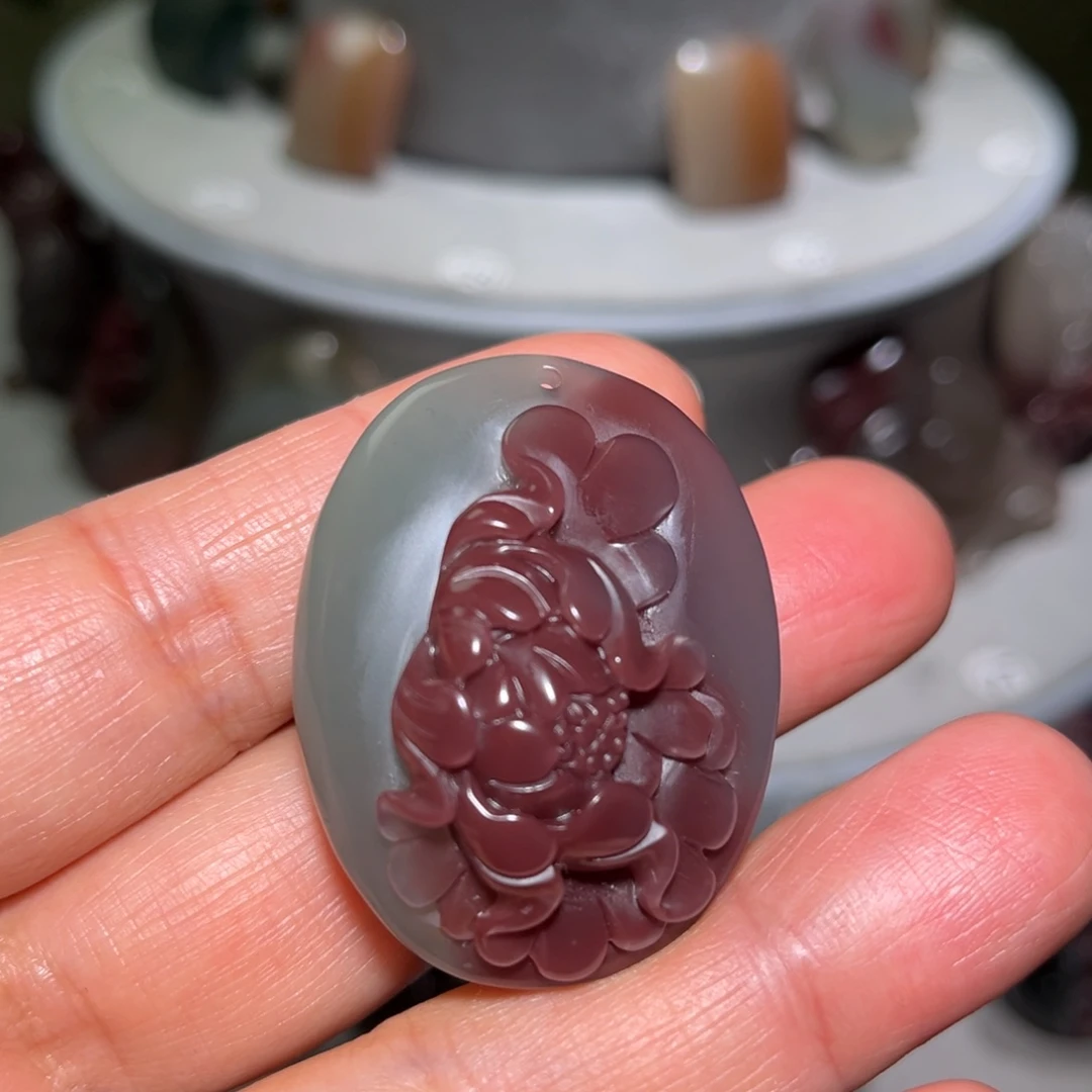 兜***…玛瑙/玉髓未镶嵌颈饰