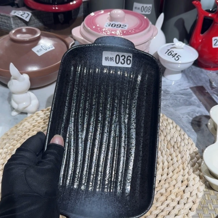 瓷片瑕疵陶瓷不能明火036