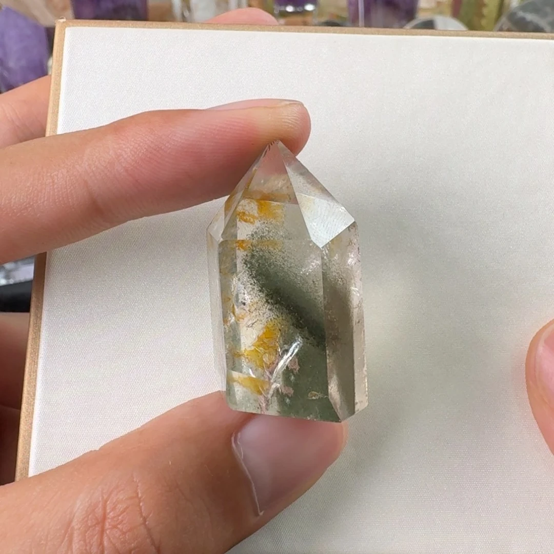 水晶珠宝半成品未镶嵌幽灵