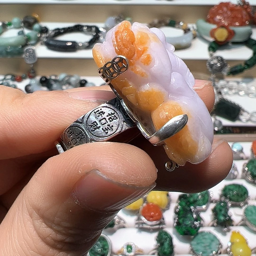 翡翠手链未镶嵌一***苗