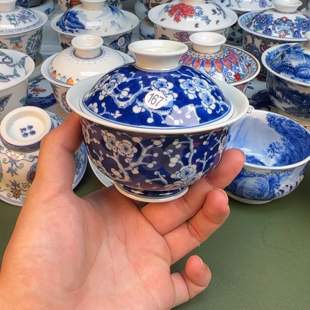 彦祖纯手工手绘茶具167