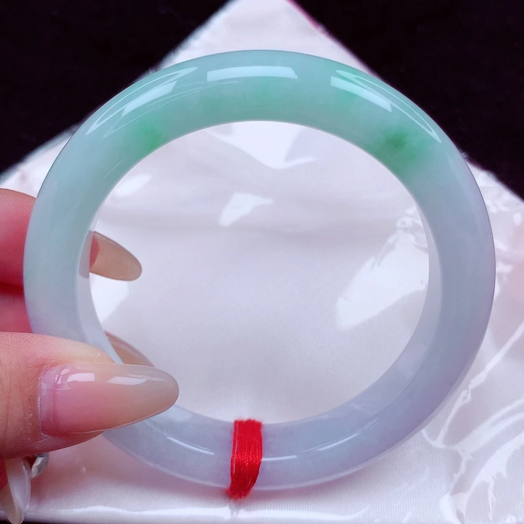 翡翠未镶嵌手镯天然缅甸翡翠A货玉手镯