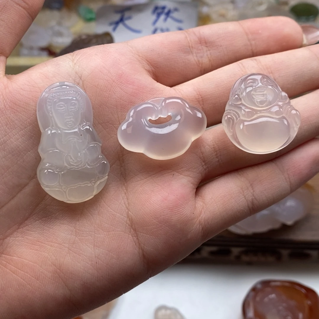 玛瑙/玉髓未镶嵌颈饰