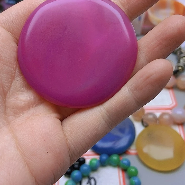 【闪购商品】玛瑙/玉髓珠宝半成品未镶嵌美****侦