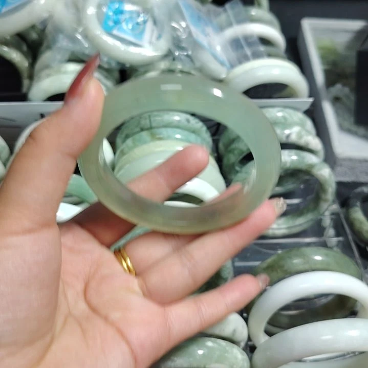 蛇纹石玉合金手镯
