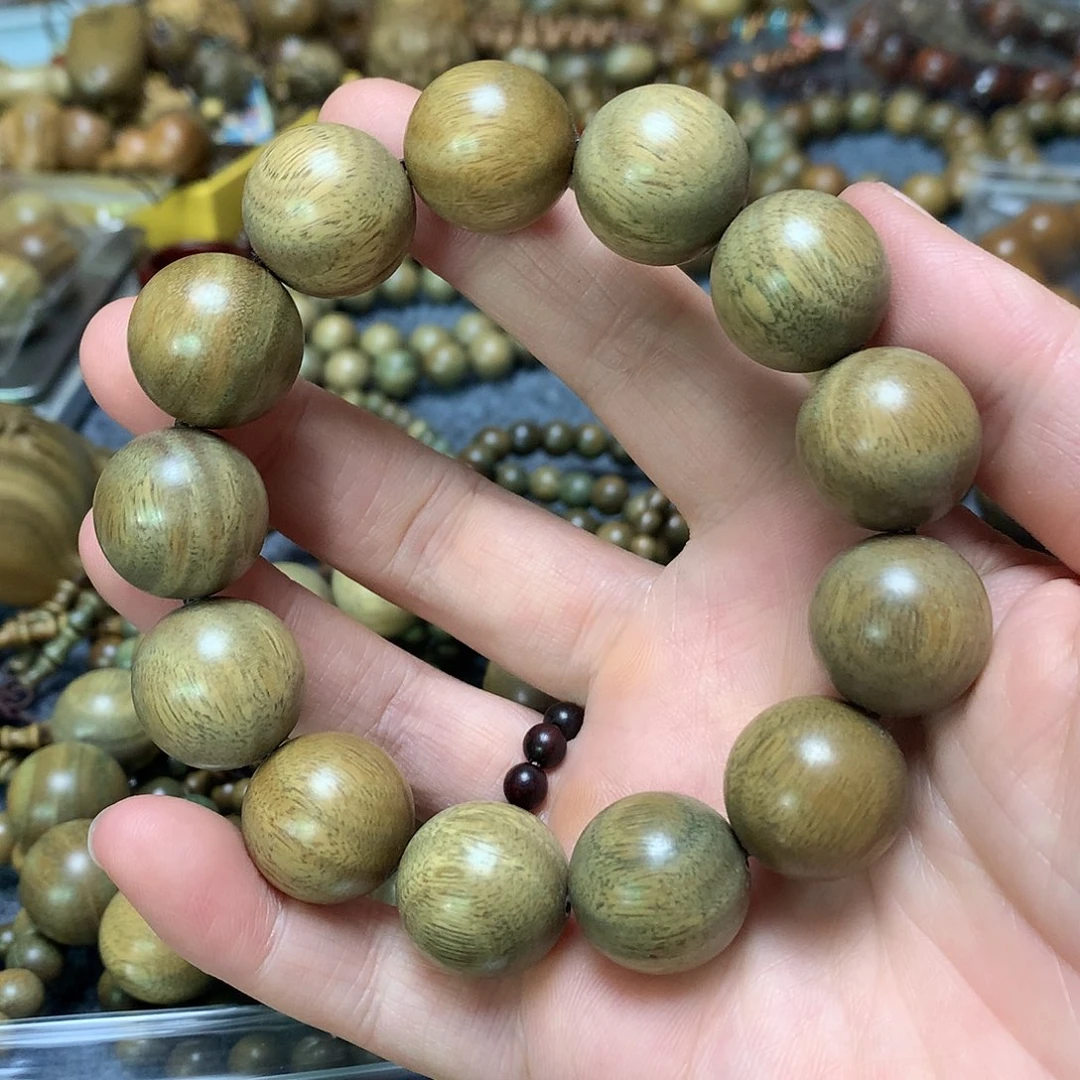 维腊木（绿檀）手串/手链算****两1.8