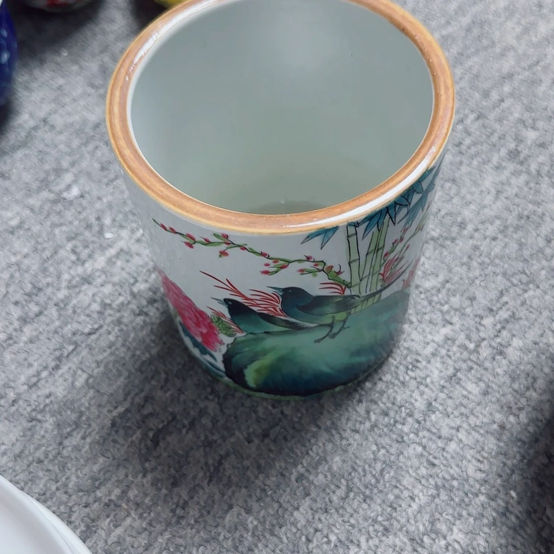 摆件叶***球瓷器的工艺技术水平