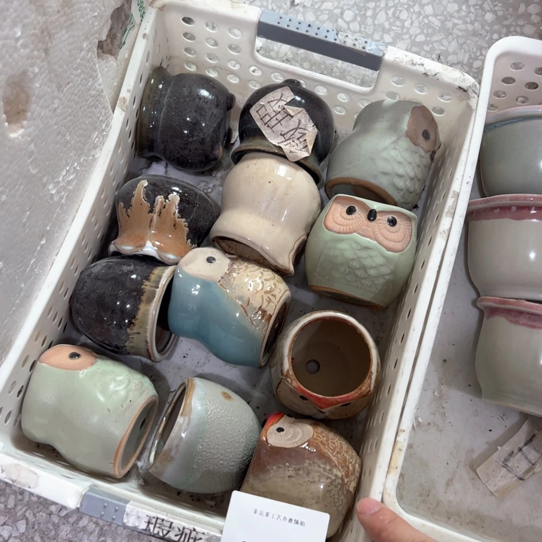 陶瓷多肉小花盆@@1236