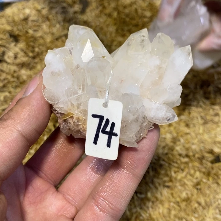 水晶水晶原石摆件未镶嵌