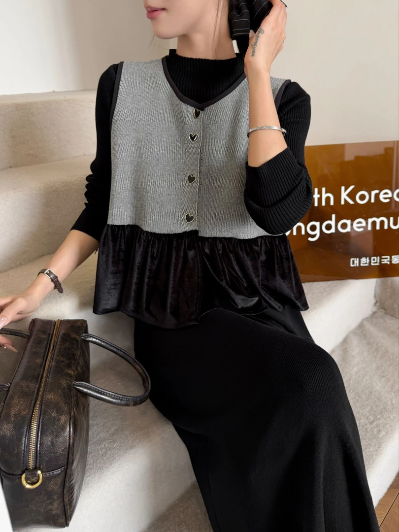 新中式复古风气质秋冬孕妇新款套装时尚减龄精致高质量舒适两件套