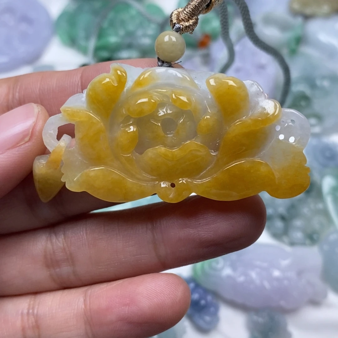 颈饰未镶嵌翡翠翡翠