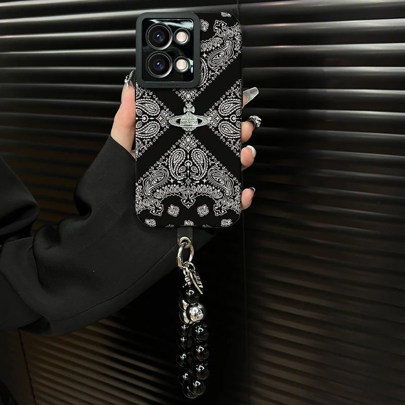 适用【opporeno9pro+】2025复古花纹ins风小羊皮网红创意手机壳女款