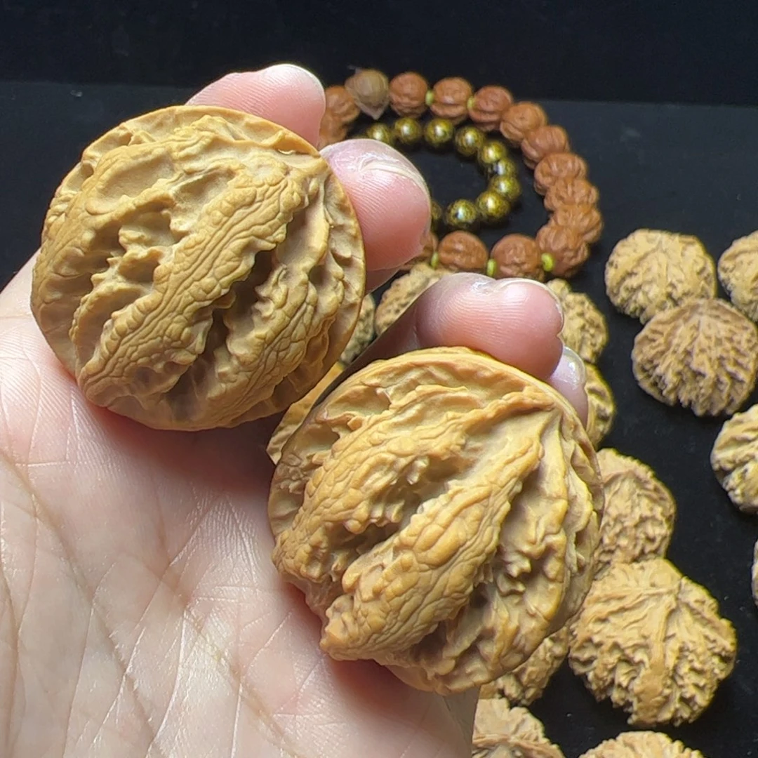 文玩核桃把件秦岭文玩核桃