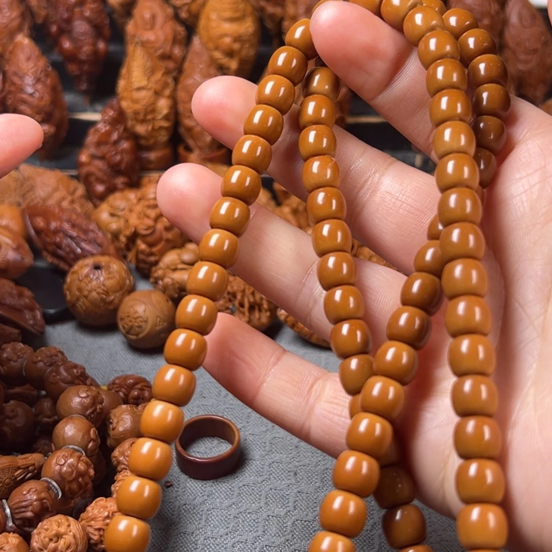 @***任橄榄核手串/手链核雕