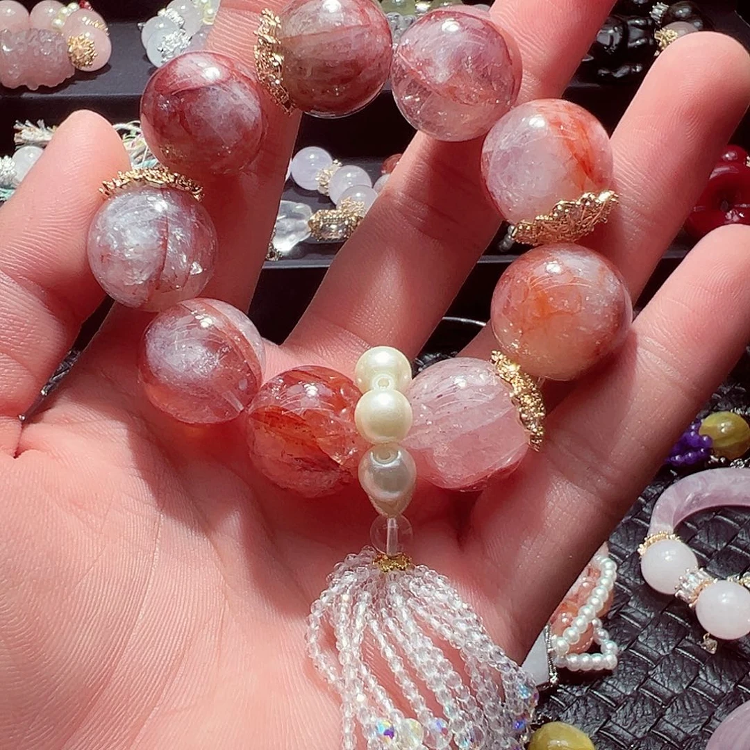 L***y水晶手链未镶嵌水晶手链