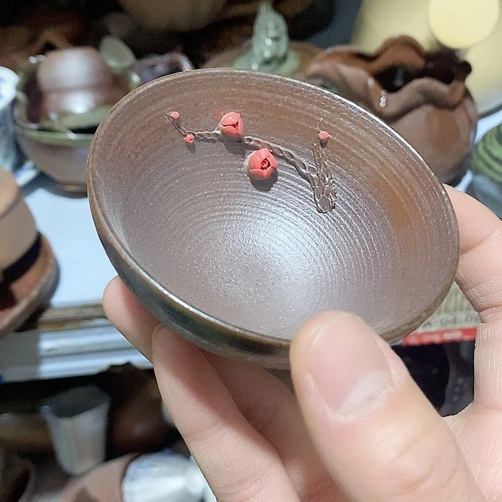瓷片荷花绽放了我想的那样发展
