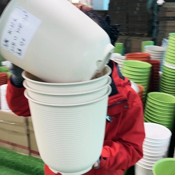 正品高陶口27高27米色无托4只