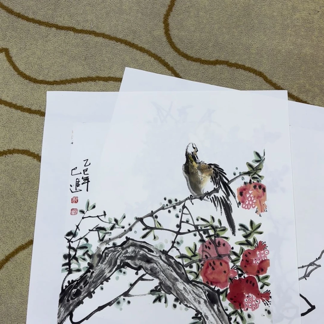 国画金*巴进小品童