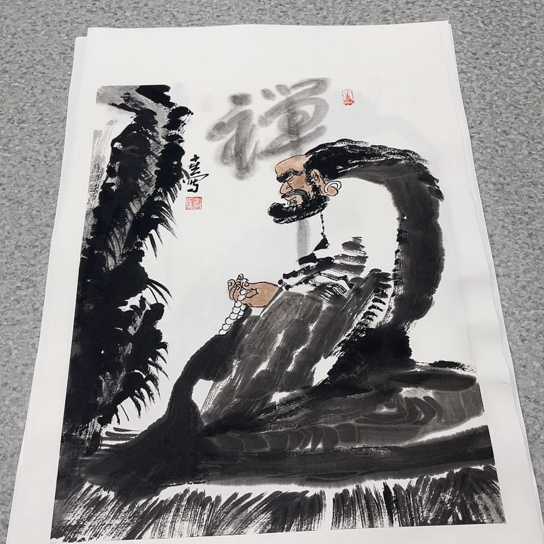 国画1.4平尺国画作品
