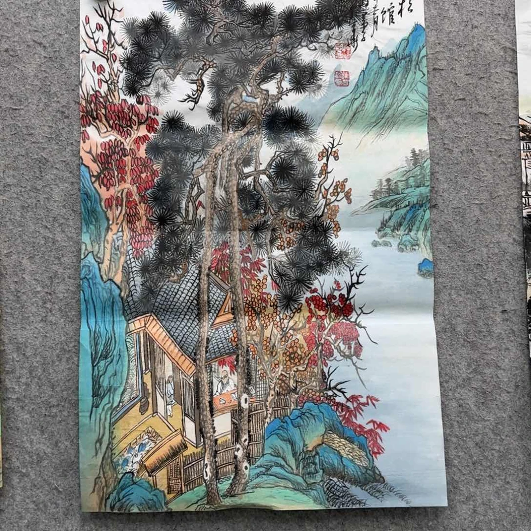 书法作品多次参加