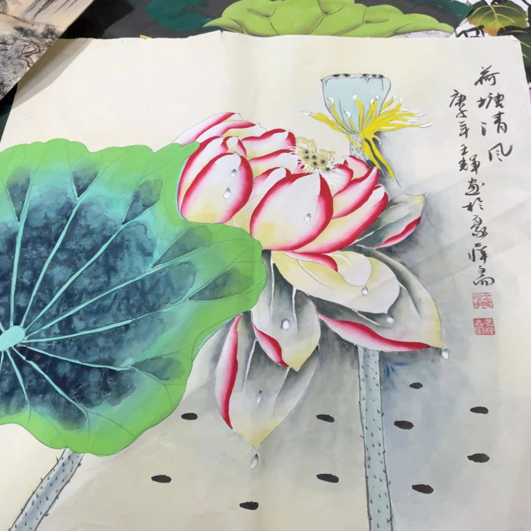 国画国画作品画画一个作品