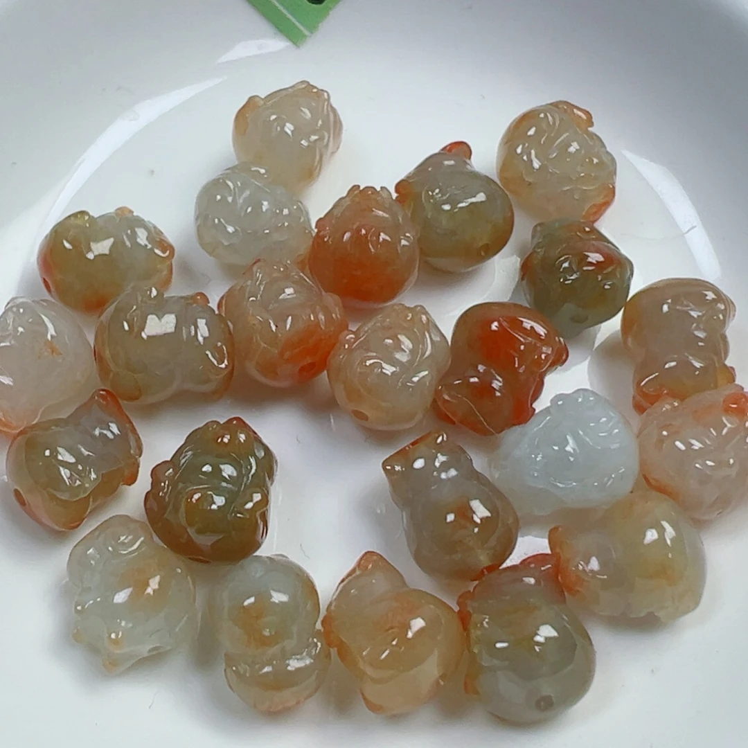 翡翠散珠翡翠生肖鼠一个可挑