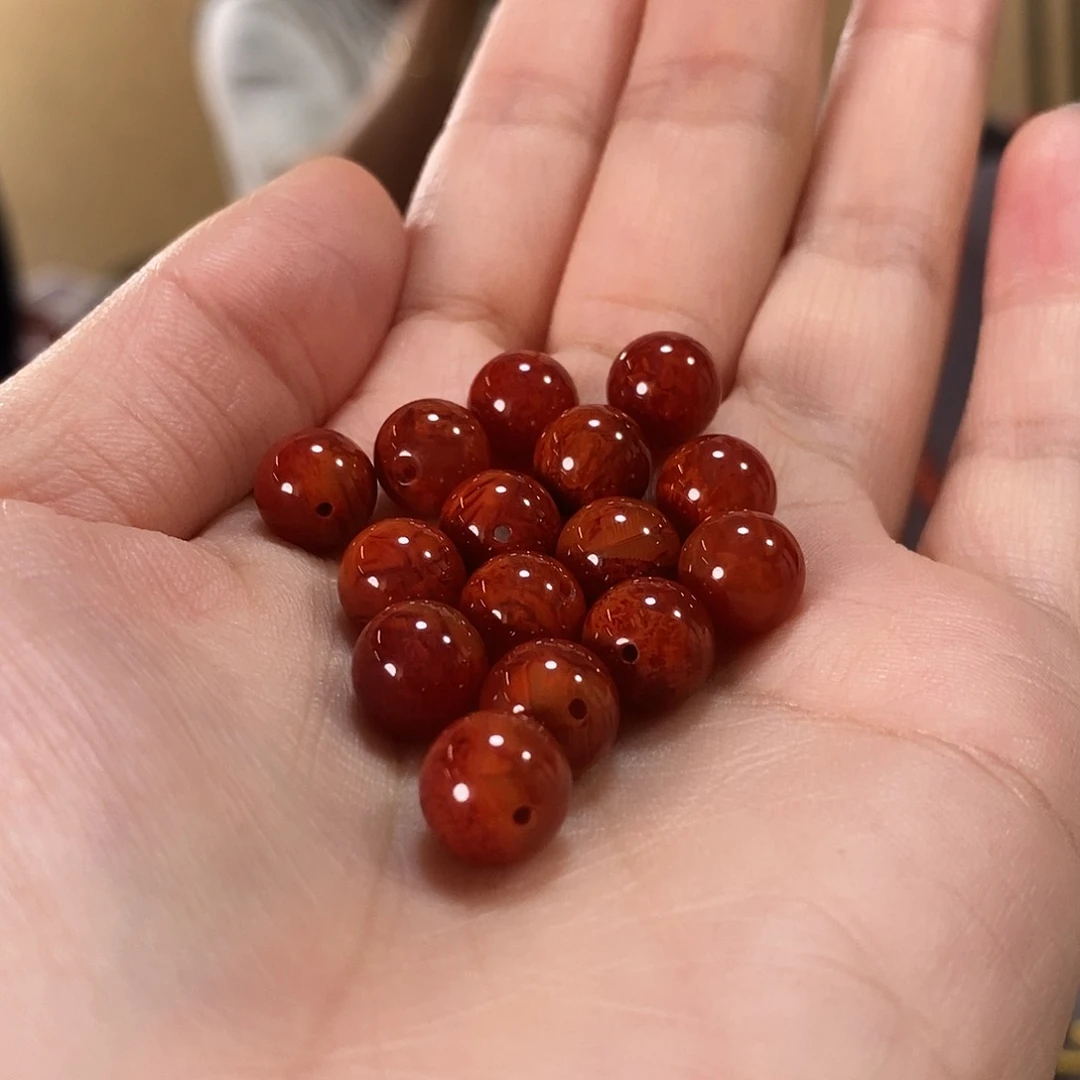 未镶嵌配饰原矿南红玛瑙桔****＾