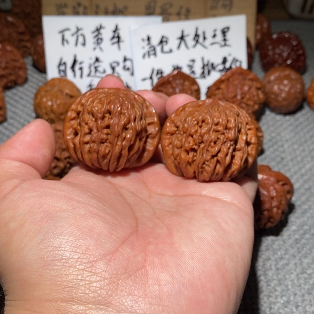 把件文玩核桃四座楼45